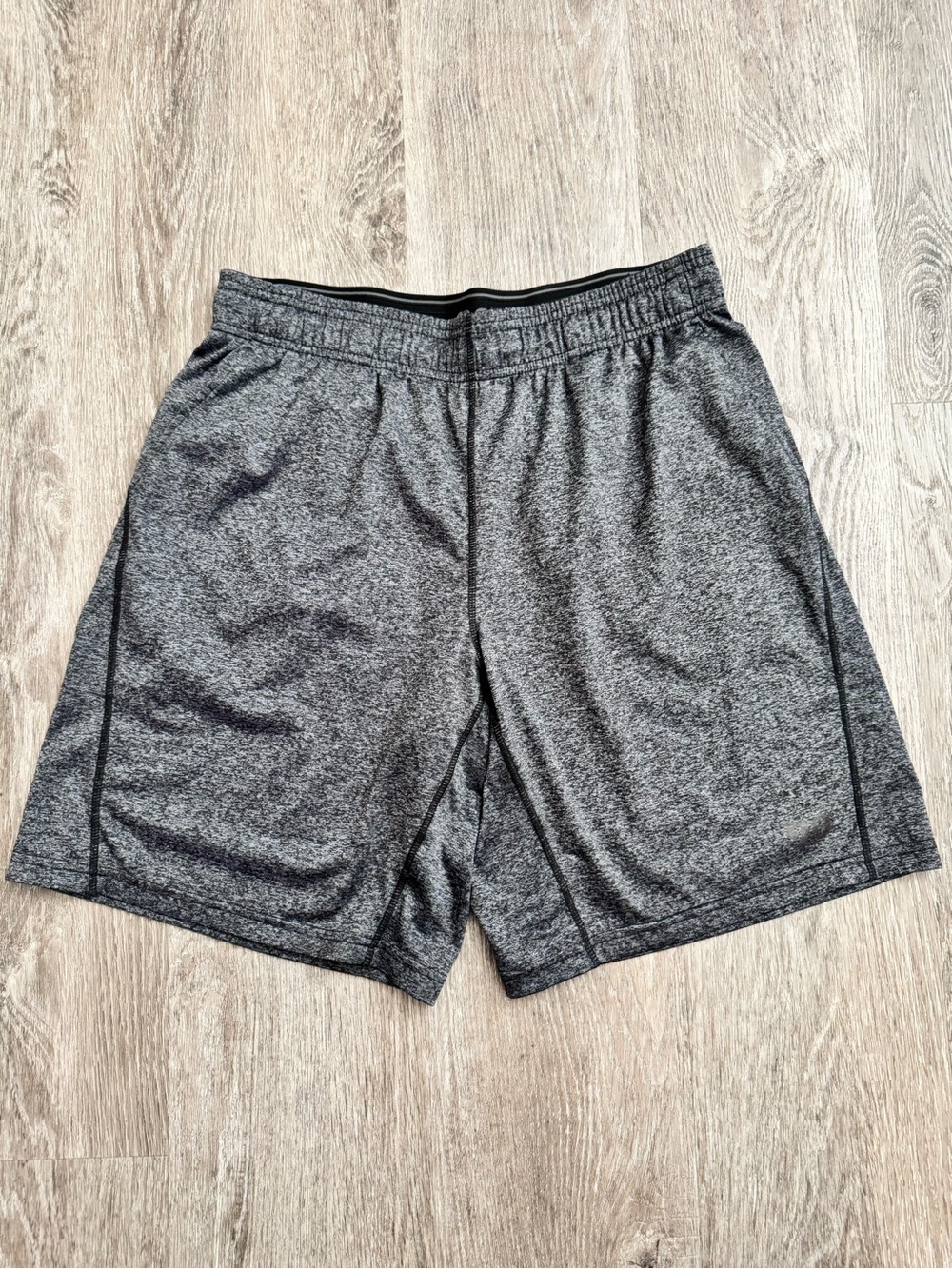 90 Degree By Reflex Men's Heather Gray Athletic Shorts
